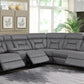 Higgins 600370 Sectional by Coaster - Power Motion