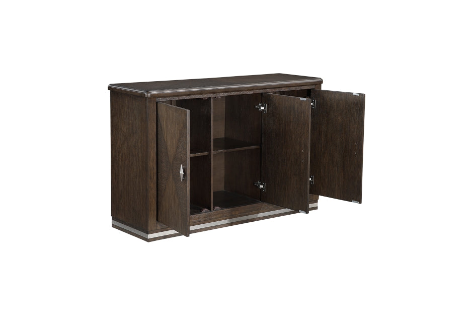 Clara 3 Door Brown Server 6066-40