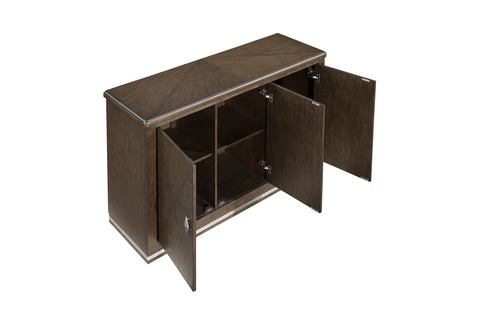 Clara 3 Door Brown Server 6066-40
