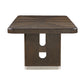 Clara 7 Pc Expandable Brown Dining Collection