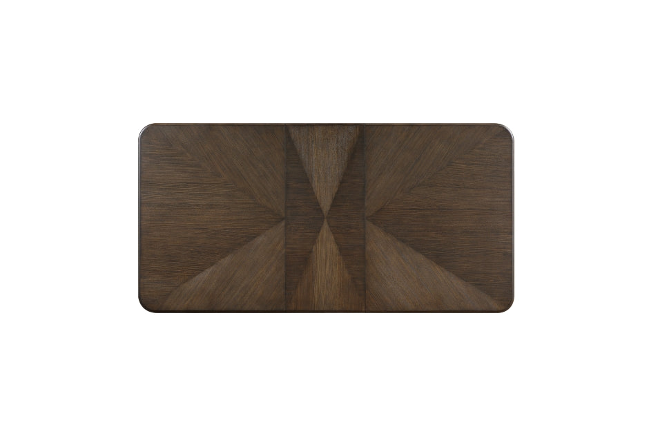 Clara 7 Pc Expandable Brown Dining Collection