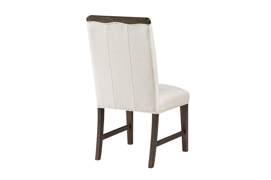 Clara 7 Pc Expandable Brown Dining Collection