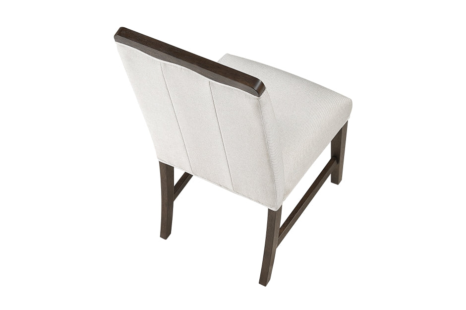 Clara 7 Pc Expandable Brown Dining Collection