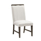 Clara 7 Pc Expandable Brown Dining Collection