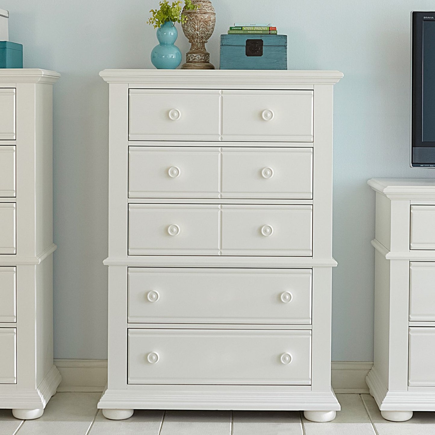 Summer House 5 Drawer Chest 607-BR41