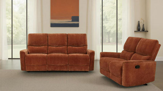 Navarro 2 Pc Upholstered Motion Sofa Set