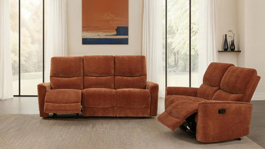Navarro 2 Pc Upholstered Motion Sofa Set