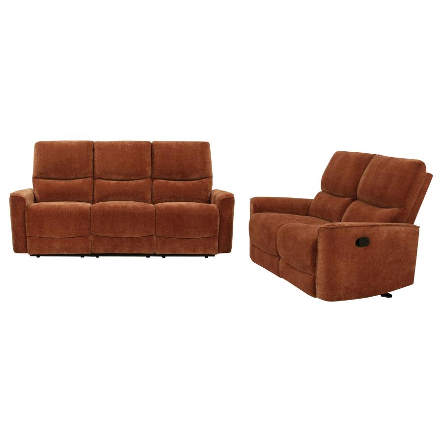 Navarro 2 Pc Upholstered Motion Sofa Set