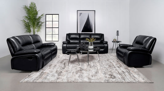 Camila Motion Living Room Set - Black or Red