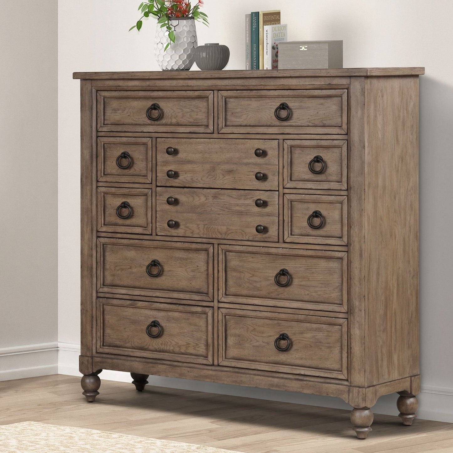 American Farmhouse 12 Drawer Dresser 615-BR32