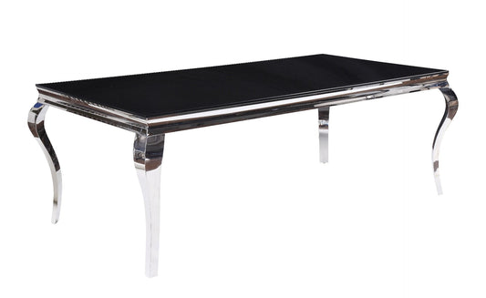 Fabiola Dining Collection by Acme Furniture - Stainless Steel