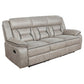 Greer Taupe Living Room Sofa Set