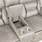 Greer Taupe Living Room Sofa Set