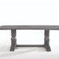 Leventis Dining Collection by Acme - Weathered Gray Finish