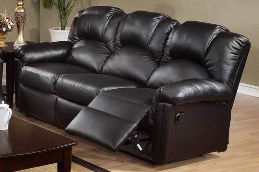 Poundex 2 Pc Motion Sofa Set - Black or Espresso