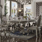 Versailles Antique Platinum Rectangular Dining Set