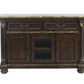 Russian Hill Marble Top Server