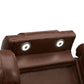 Caswell Sofa & Loveseat Leather Chestnut