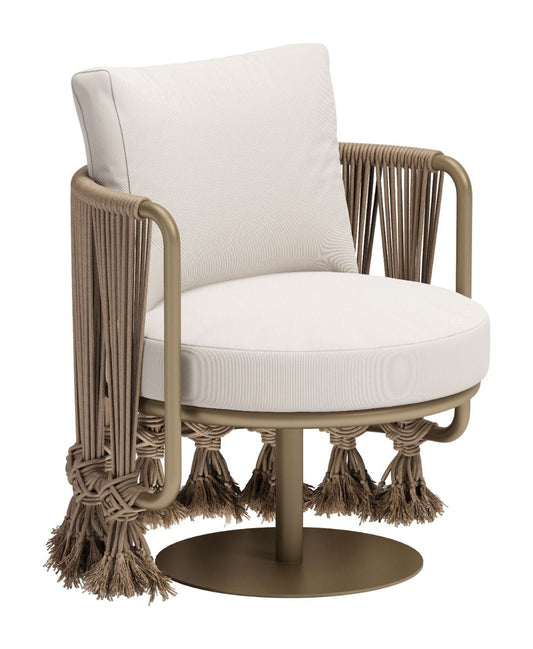 Uzel Accent Chair White 704009