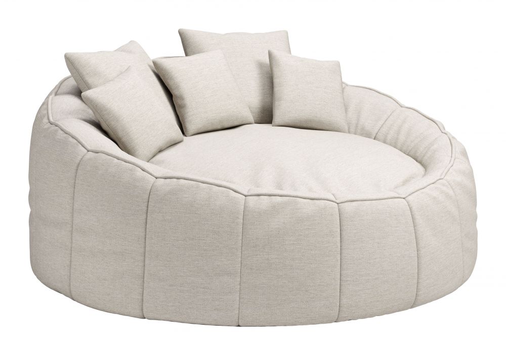 Kime Beige Daybed by Zuo Modern