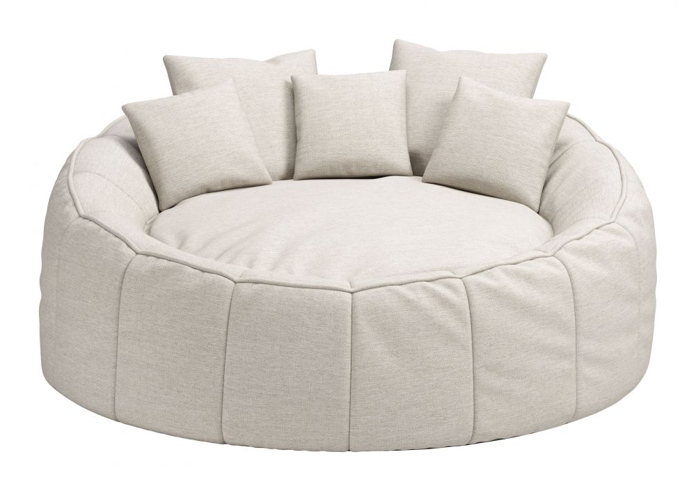 Kime Beige Daybed by Zuo Modern