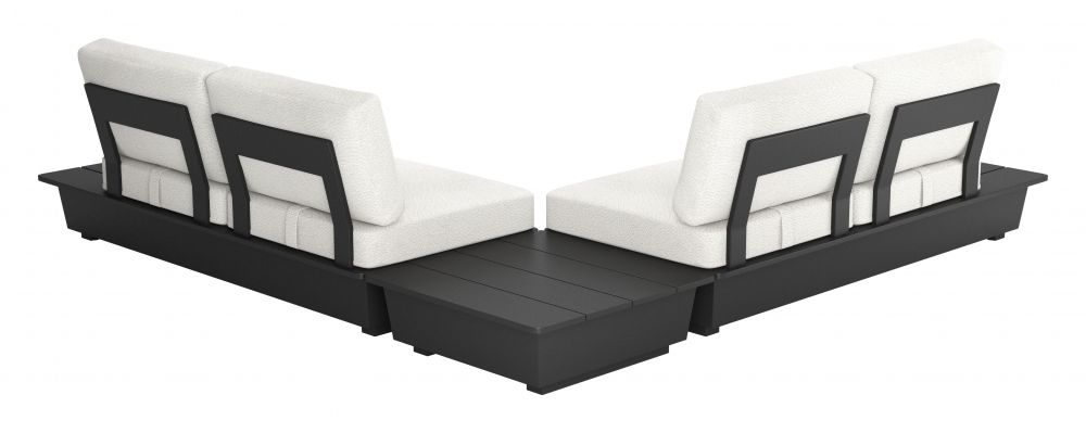 Tien Beige Outdoor Set by Zuo Modern