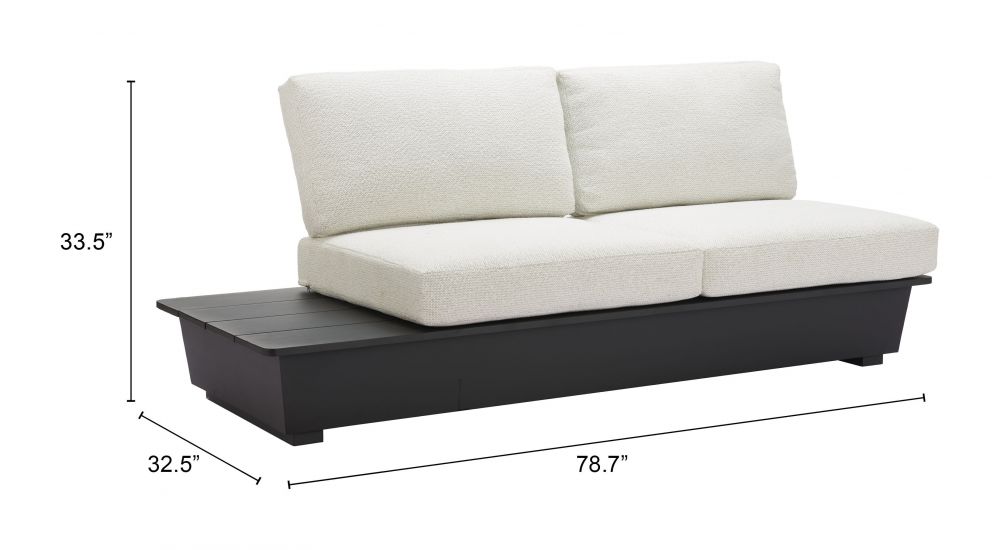 Tien Beige Outdoor Set by Zuo Modern