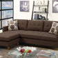 F7086 - 2 Pc Sectional Chocolate