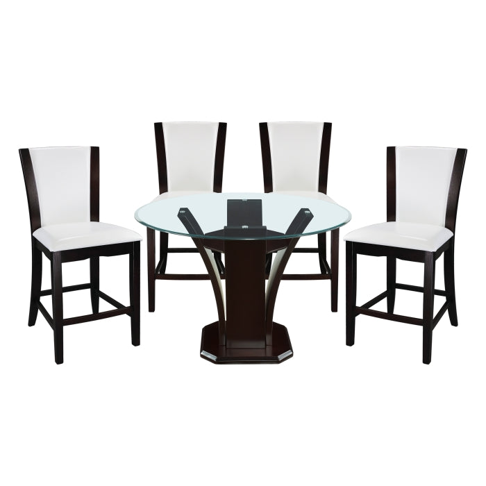 Daisy Glass Top 7 Pc Dining Set