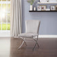 Larry Round 5 Pc Dining Set Glass Top