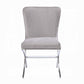 Larry Round 5 Pc Dining Set Glass Top