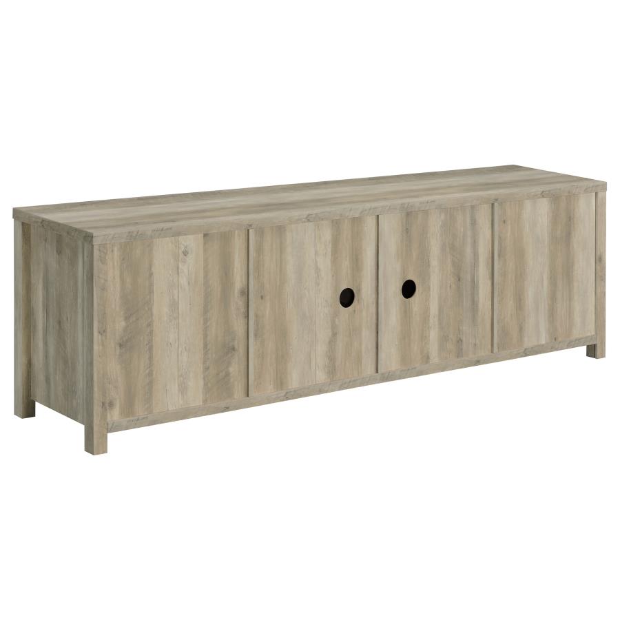 Madra Distressed Pine TV Stand 736263