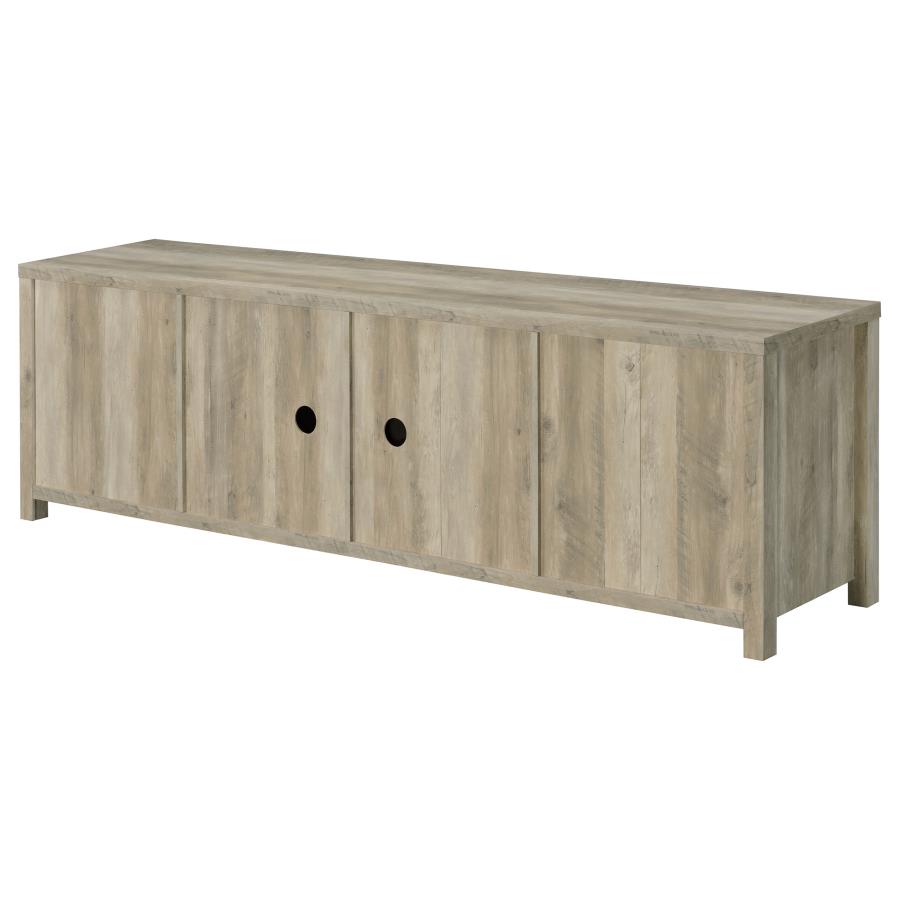 Madra Distressed Pine TV Stand 736263