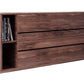 Jagger Modern Dark Grey & Walnut 5 Pc Bedroom Set