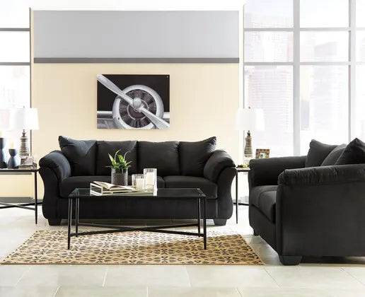 Darcy Black 2 Pc Living Room Set by Ashley