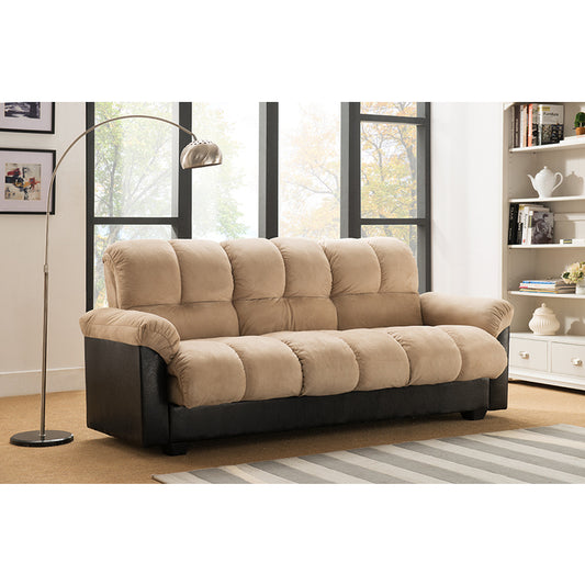 Milton Greens 7538 Microfiber Click Clack Futon