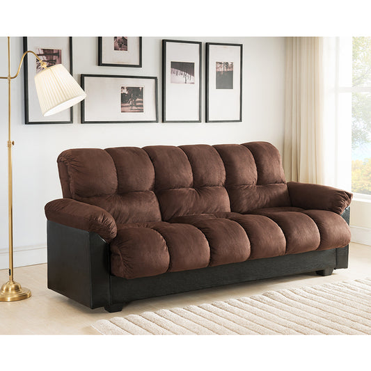 Milton Greens 7538 Microfiber Click Clack Futon