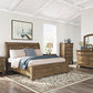 Vandenmore 4 Pc Brown Sleigh Bed Collection