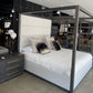 Manhattan 5 Pc Canopy Bedroom Collection by VIG