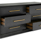 Manhattan 5 Pc Canopy Bedroom Collection by VIG