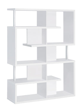 Hoover 5 Tier Bookcase - White Finish