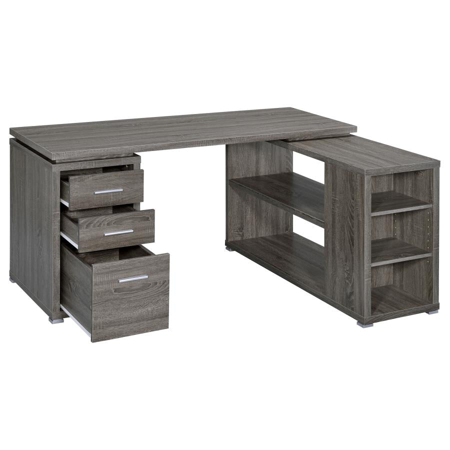 Yvette Desk Weathered Grey 800518