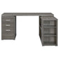 Yvette Desk Weathered Grey 800518