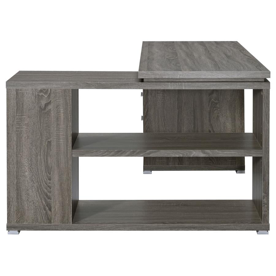 Yvette Desk Weathered Grey 800518