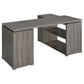 Yvette Desk Weathered Grey 800518