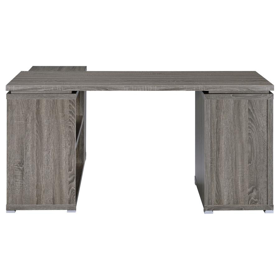 Yvette Desk Weathered Grey 800518