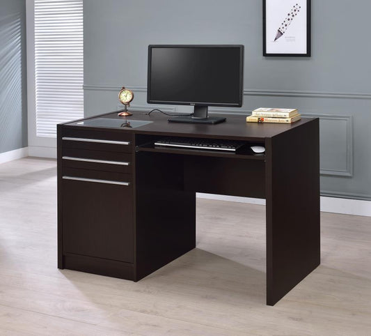 Halston Computer Desk - Charging Station