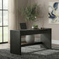 Leandro Burnished Black Writing Desk