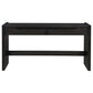 Leandro Burnished Black Writing Desk