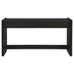 Leandro Burnished Black Writing Desk